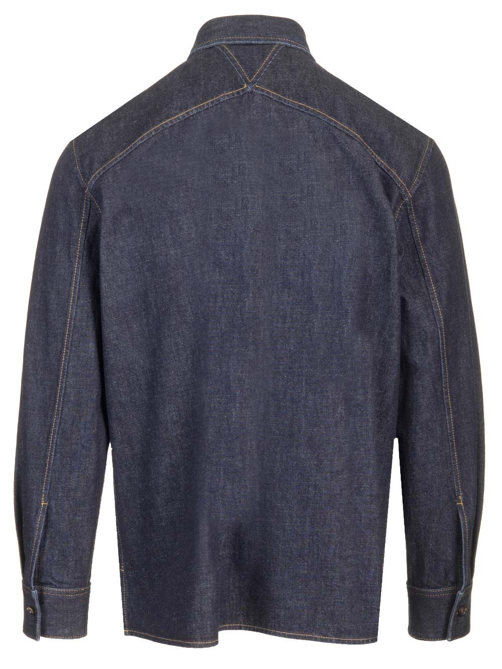Bottega Veneta Denim Shirt Shirts - Blue | 80a0ddb1f1537091b3b06e238d2e6d45f623afe0