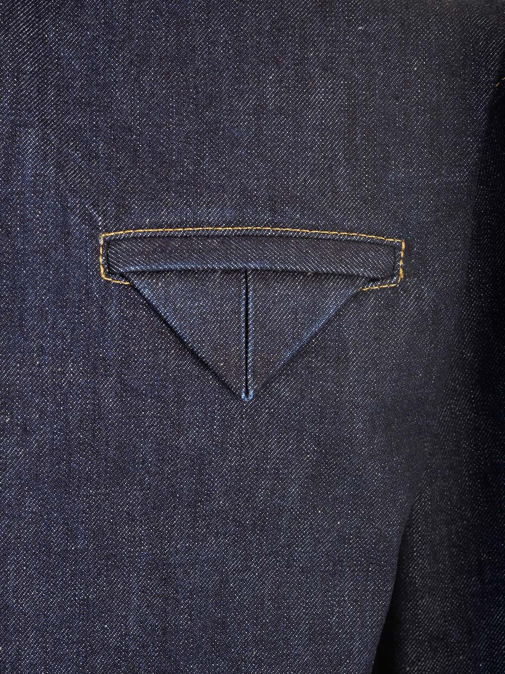 Bottega Veneta Denim Shirt Shirts - Blue | 94763b516906ab3665a5b37e494ccf699826fe25