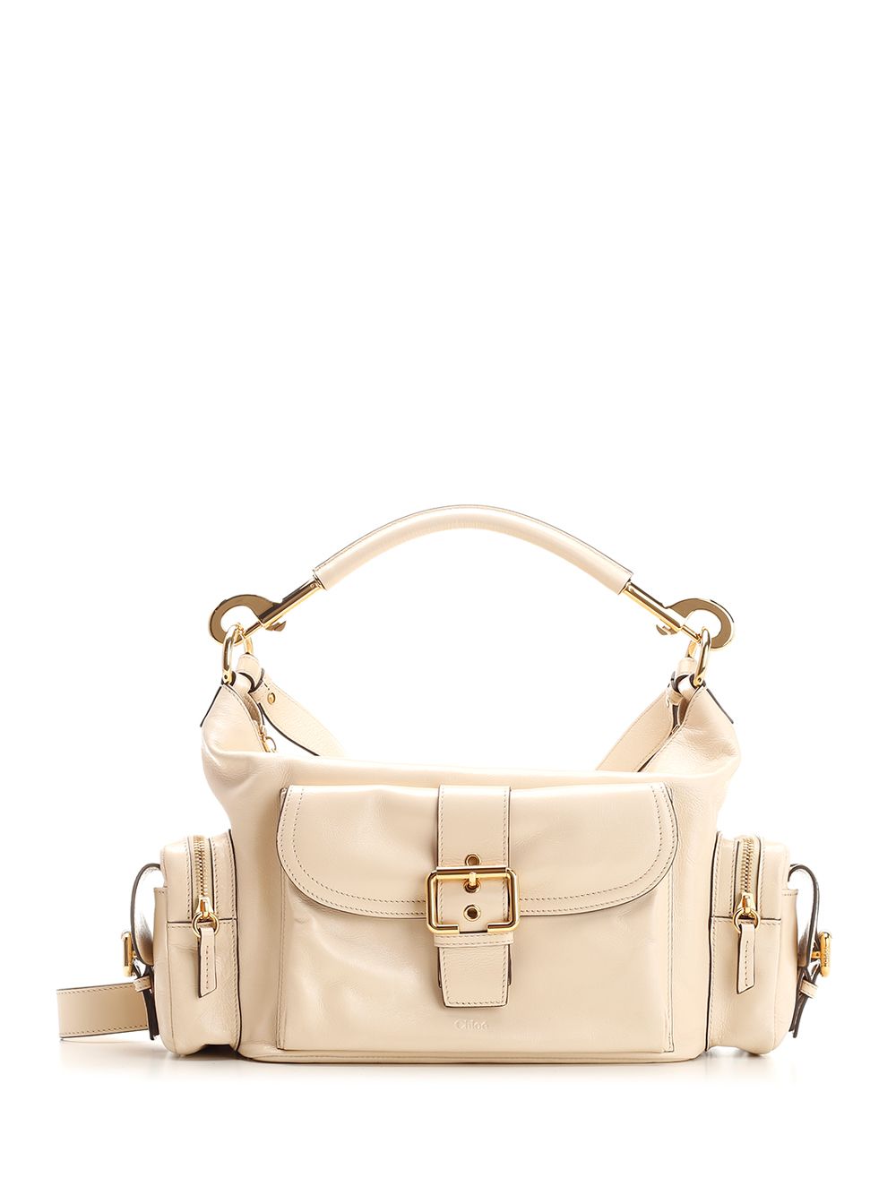 Chloe' Camera Bag Shoulder Bags - Beige | 20a2d5b4afcf1da1ce1ed3f2b5d0191f01ca205e
