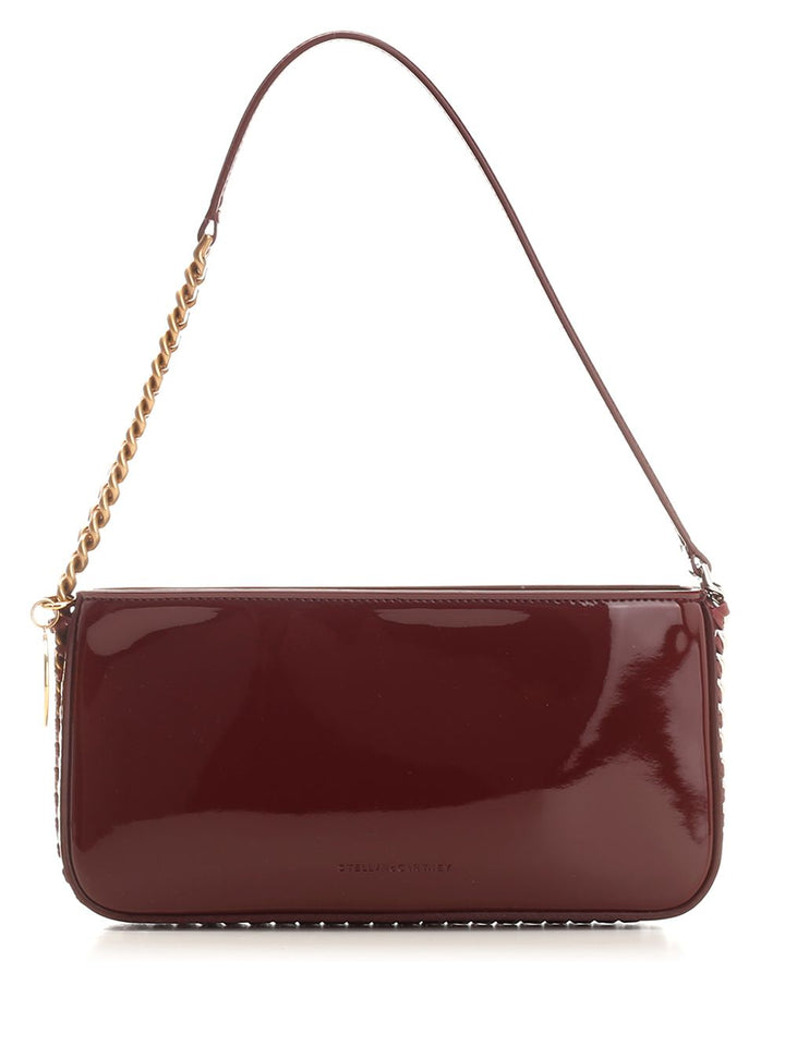 Stella Mccartney Baguette Frayme Shoulder Bags - Bordeaux | c3f5a434e332d4a879d9e5b89ab42b21abe167e0