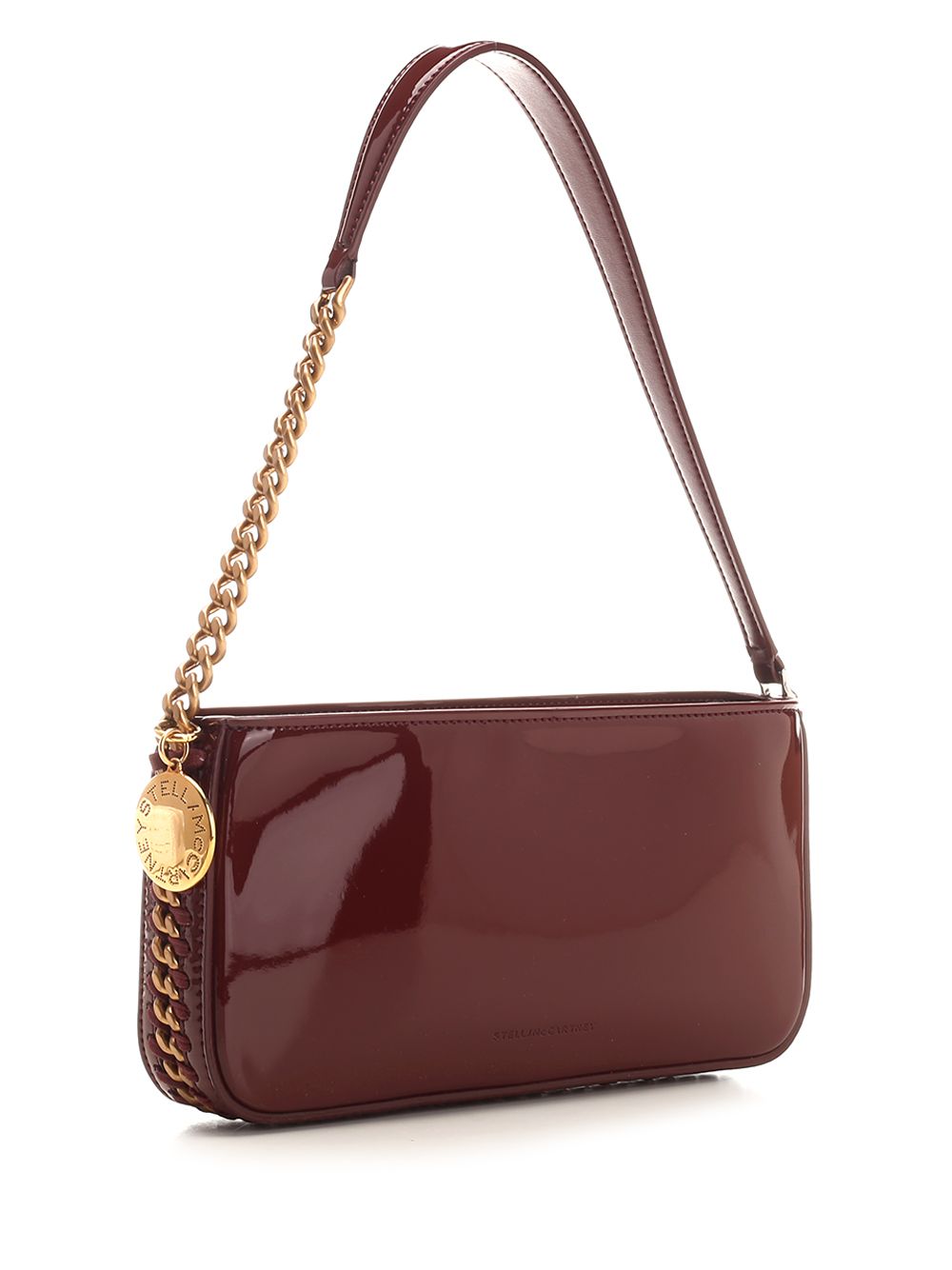 Stella Mccartney Baguette Frayme Shoulder Bags - Bordeaux | 1cd307edbfeee9009b2dcc1cb22ef4c3c571ff10