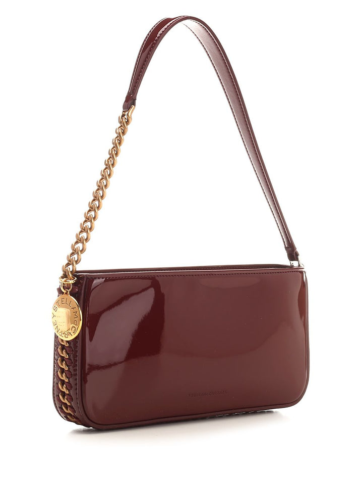 Stella Mccartney Baguette Frayme Shoulder Bags - Bordeaux | 1cd307edbfeee9009b2dcc1cb22ef4c3c571ff10