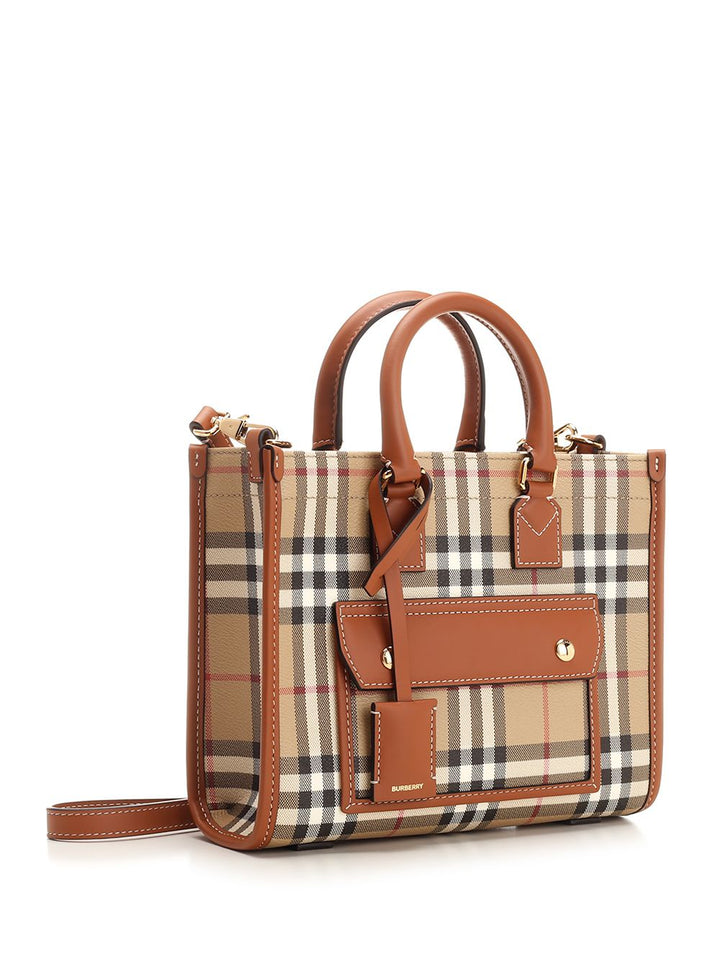 Burberry Freya Handbags - Beige | 77bd73d84fd1e29ba3109d32fa4a2a892d62a3d9