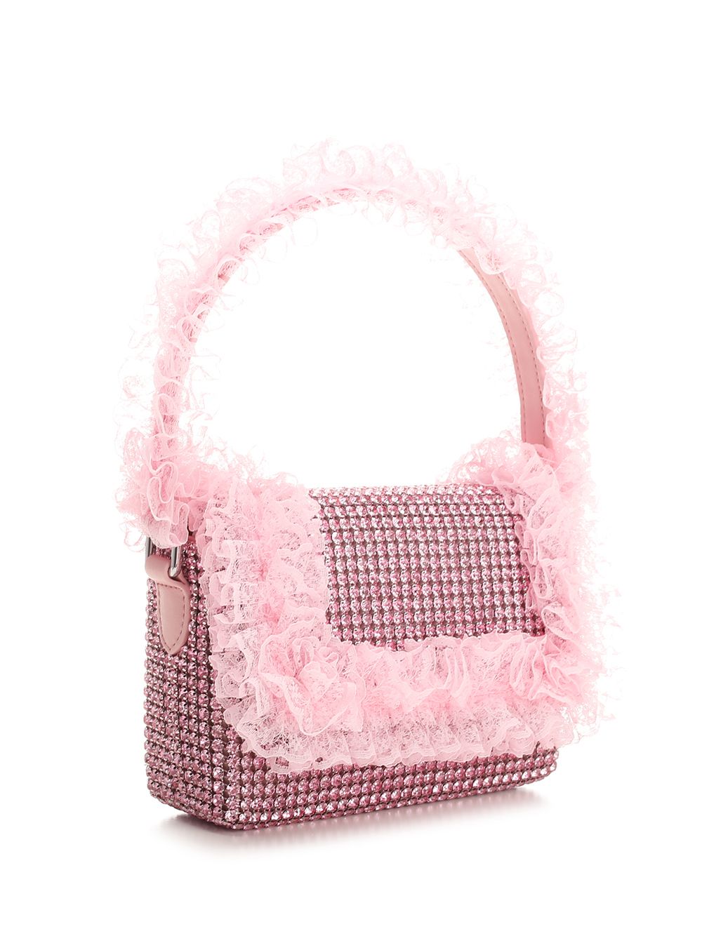Self Portrait Residency Embellished Hand Bag Handbags - Rose | c6dae1b0db232f1784fbc8693ecb1b58770a39de