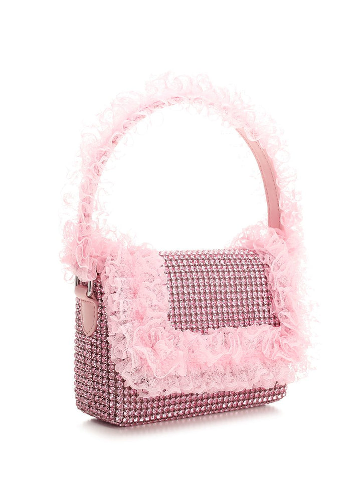 Self Portrait Residency Embellished Hand Bag Handbags - Rose | c6dae1b0db232f1784fbc8693ecb1b58770a39de