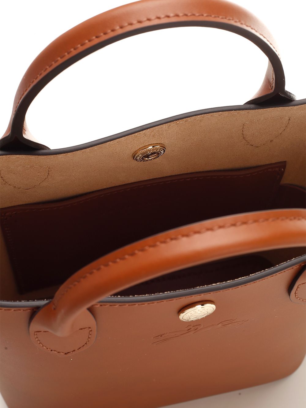 Longchamp Paris Cabas Xs Handbags - Brown | 27782330bd78949eba9c9abc0515624d5222276d