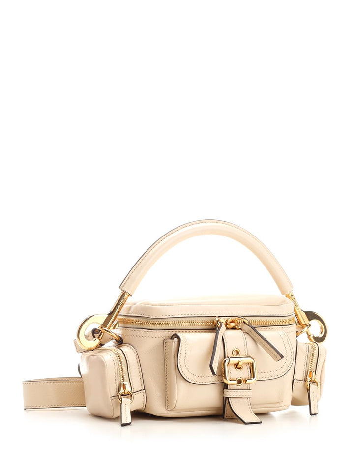 Chloe' Camera Bag Shoulder Bags - Beige | 0646462df1398c9ef903c6270227a8f2badcca41
