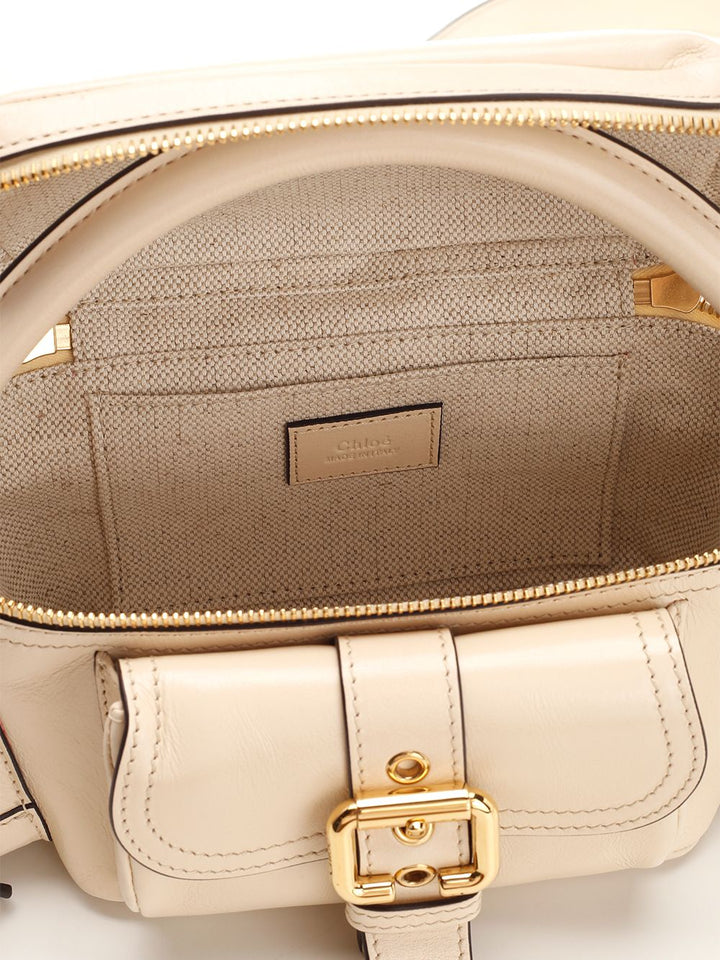 Chloe' Camera Bag Shoulder Bags - Beige | 3fff0df8215c375b20fef3d1a8318f800fe8ceee