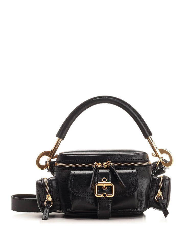 Chloe' Camera Bag Shoulder Bags - Black | f8a99f4170db07a9185b67c065fba2d3d9c07b0a