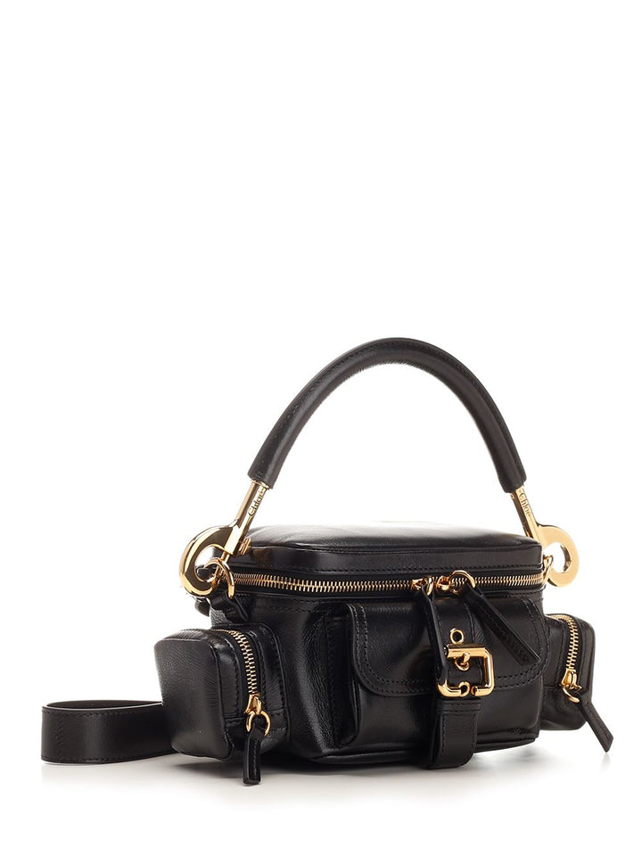 Chloe' Camera Bag Shoulder Bags - Black | 28cbc82ab2d53b6f81f5479729b6e3ad92717c78
