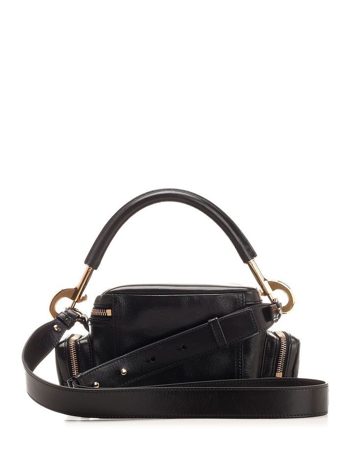 Chloe' Camera Bag Shoulder Bags - Black | a760f1c5a3d7356a5f3a527b65a33271eb860a37