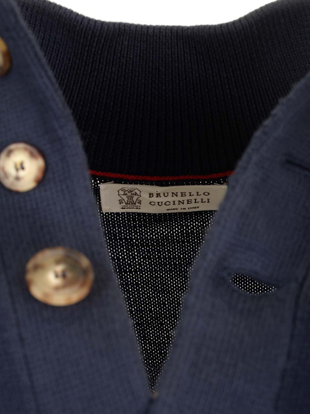 Brunello Cucinelli Cotton Knit Cardigan Knitwear - Blue | 1a304d80095300ce8540a035bf7f04ad84a6b98c