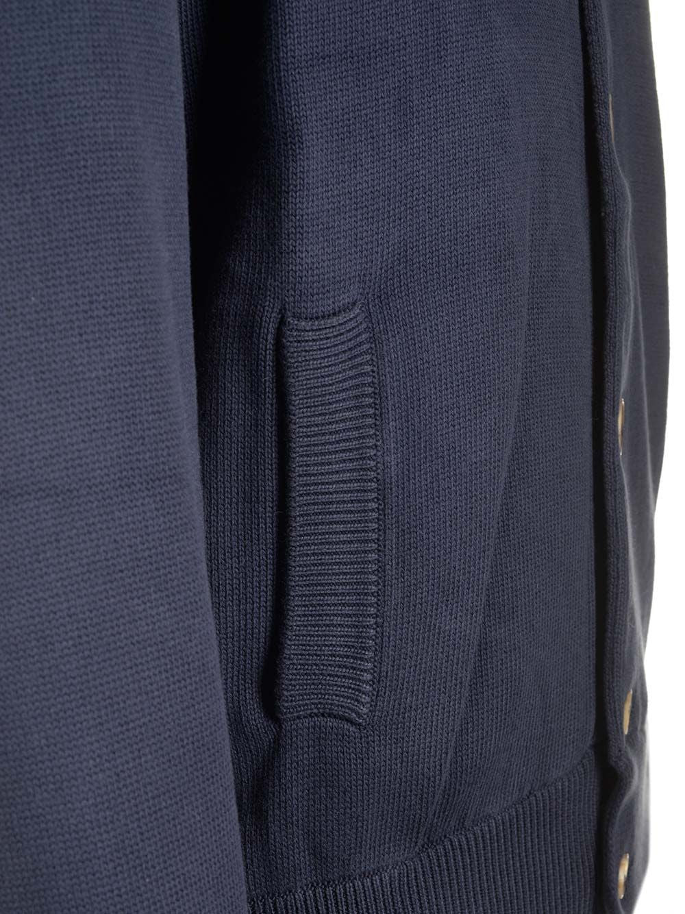 Brunello Cucinelli Cotton Knit Cardigan Knitwear - Blue | 54fa2dee9360cf48a4102685bca8bef45096b316