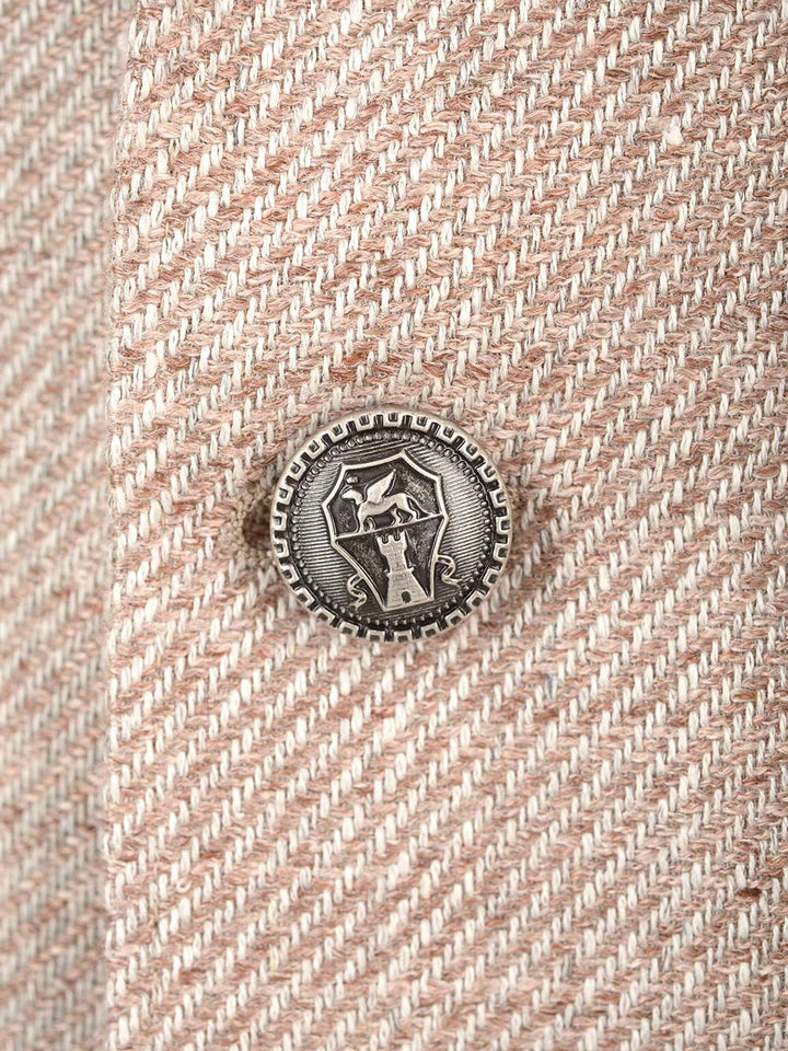 Brunello Cucinelli Double-Breasted Blazer Jackets - Beige | b40cd3117b189a8a48c69f1bc484c69fa8a58662