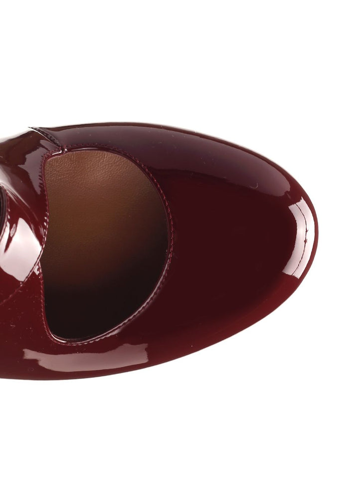 AlaÏA Crossed Wedges Scarpe basse - Bordeaux | e2aec09cddb534675a269a338b2abc1859ff38ad