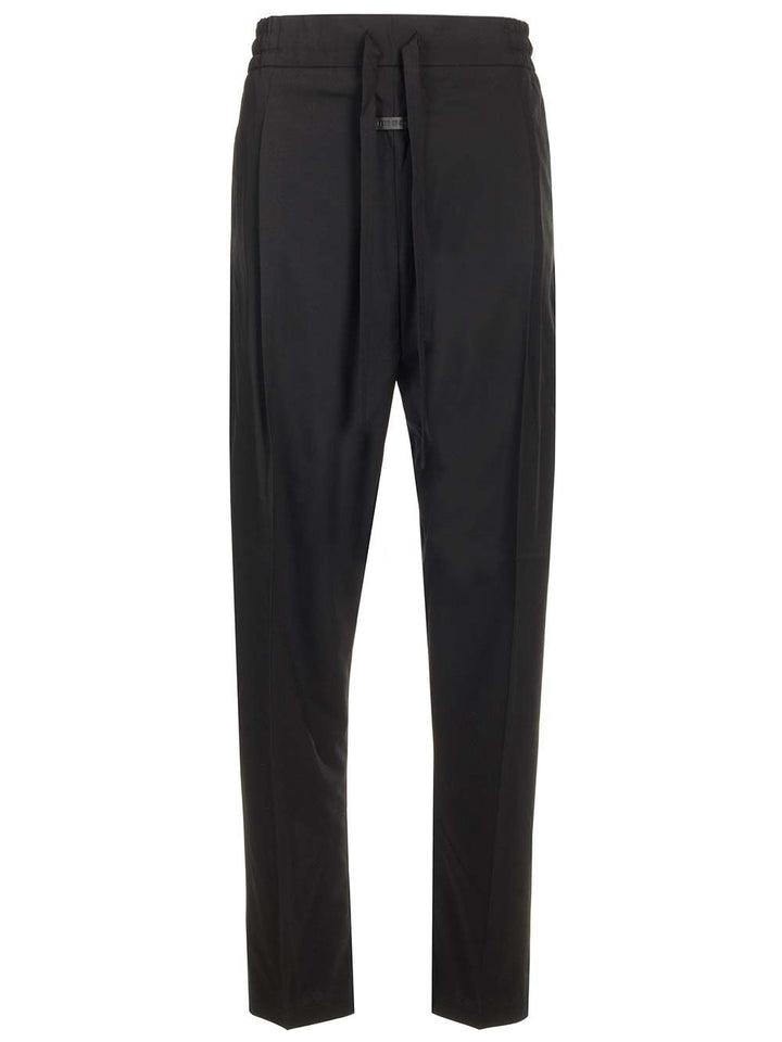 Fear Of God Oxford Drawstring Eternal Pant Trousers - Black | d2c290e8e10e4e2d2d340d29fcac25fba146b495