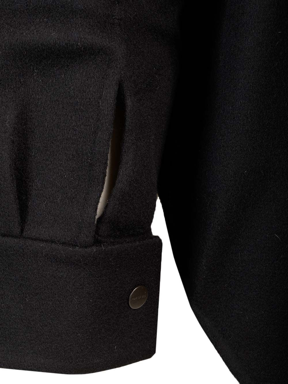 Fear Of God Wool And Cashmere Overshirt Jackets - Black | 7785e4586cfe2041d9eb6050a7aefb7551270a58