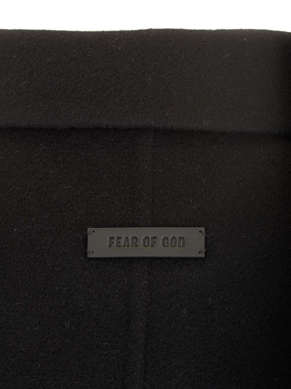 Fear Of God Wool And Cashmere Overshirt Jackets - Black | 492a4f5941fad5ee1adad3cc09a01c4e9ab3b2aa