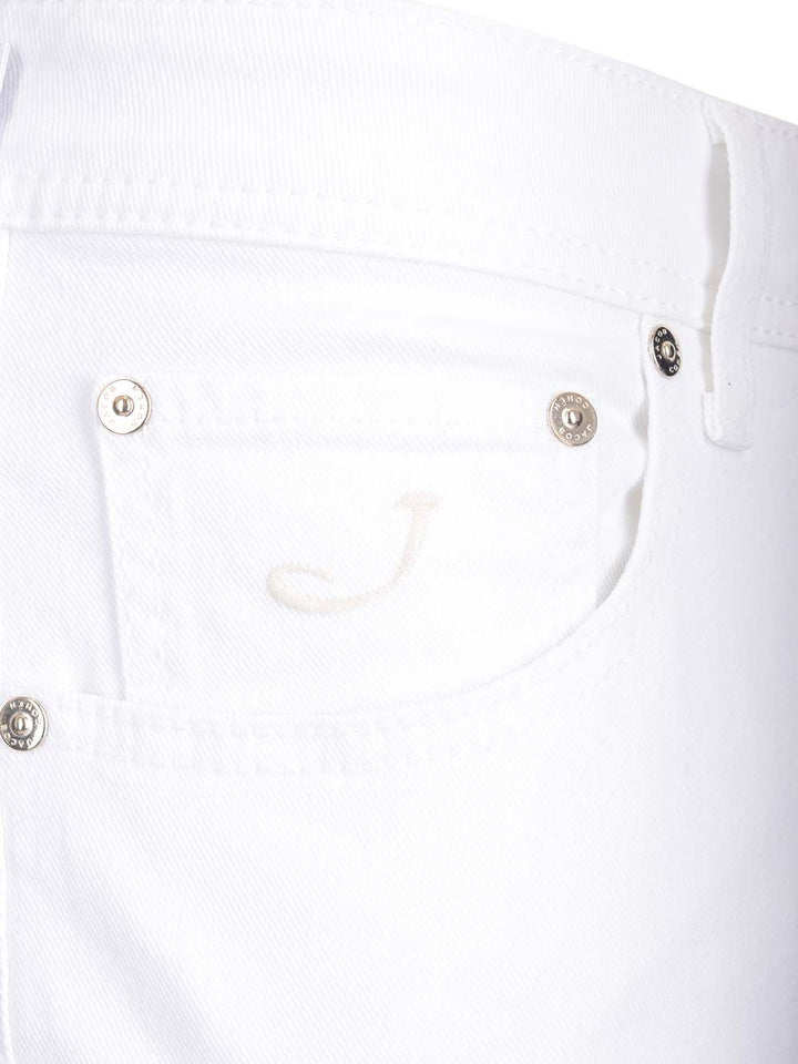Jacob Cohen Nick Jeans - White | 500cff7605210410bb64141d6ebd29049bdac616
