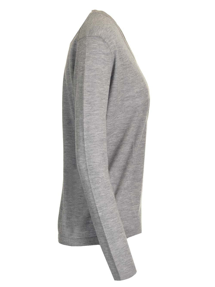 Lisa Yang Jane Knitwear - Grey | 4bd178f3d878ccfdb001b2c6cfa04e3b5e9342ae