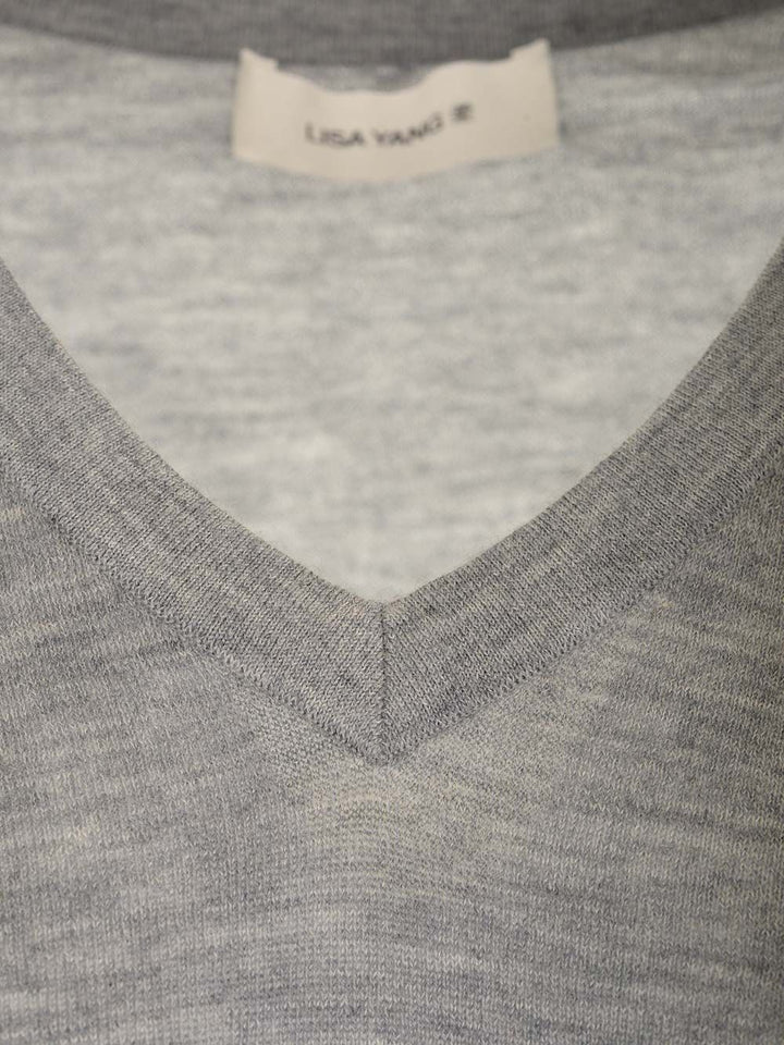Lisa Yang Jane Knitwear - Grey | e948738335b93a165eab20c6836f64e2a872d69c