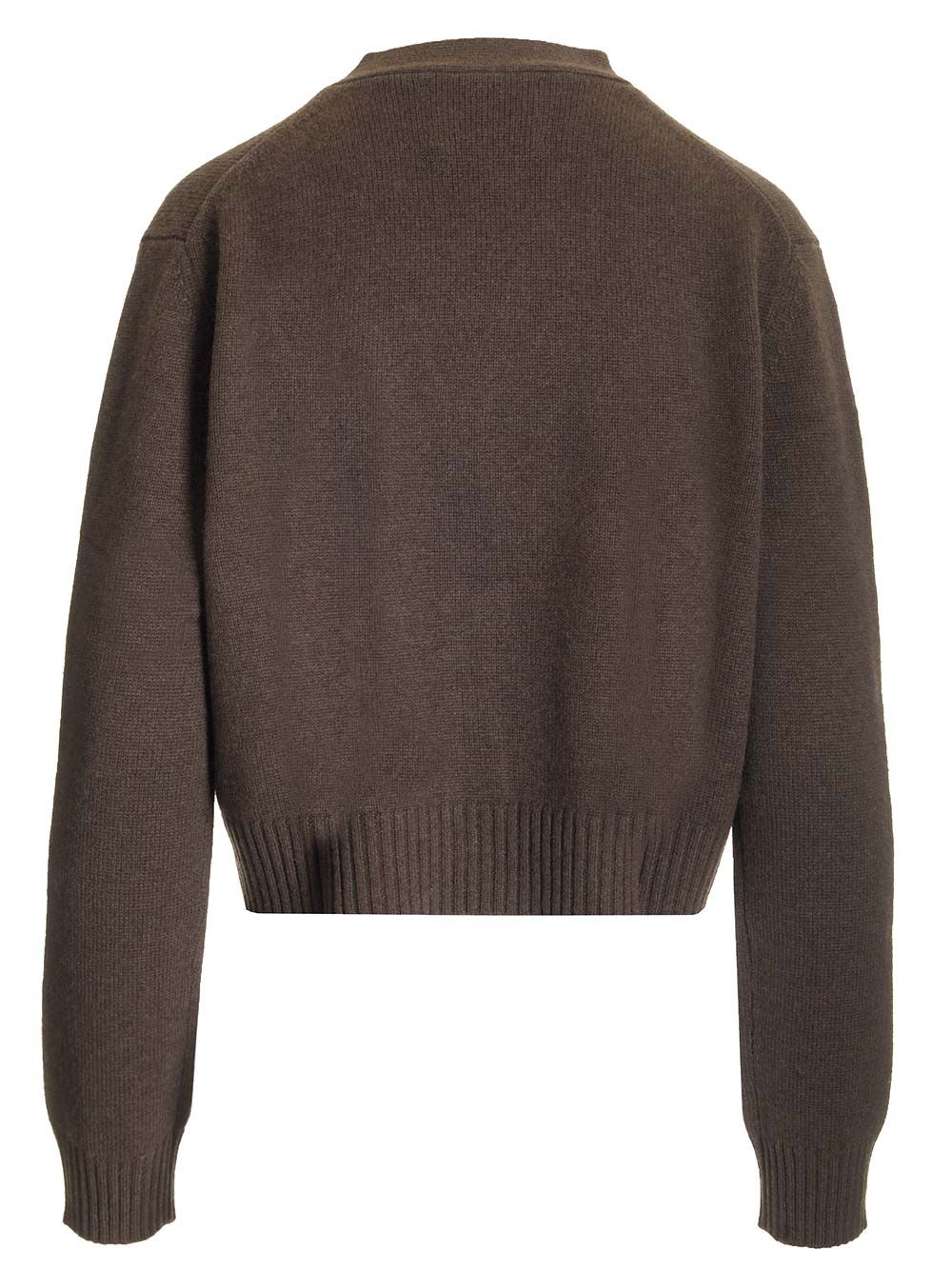 Lisa Yang Marion Cardigan Knitwear - Brown | eed992d29bbf5cf8ceb42f11257c2f353102af72