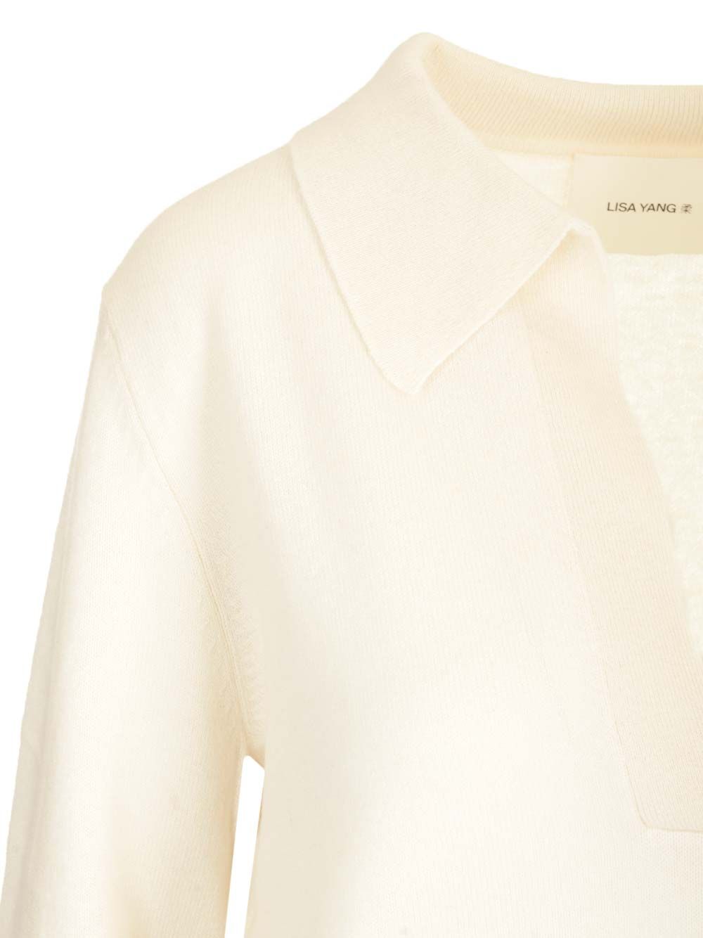 Lisa Yang Josefine Knitwear - White | dab784c251e63b2ce3650b9e2aca294b2609a556