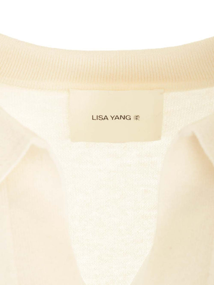 Lisa Yang Josefine Knitwear - White | 80880908175241c26107b0bfb98a56e749ff209b