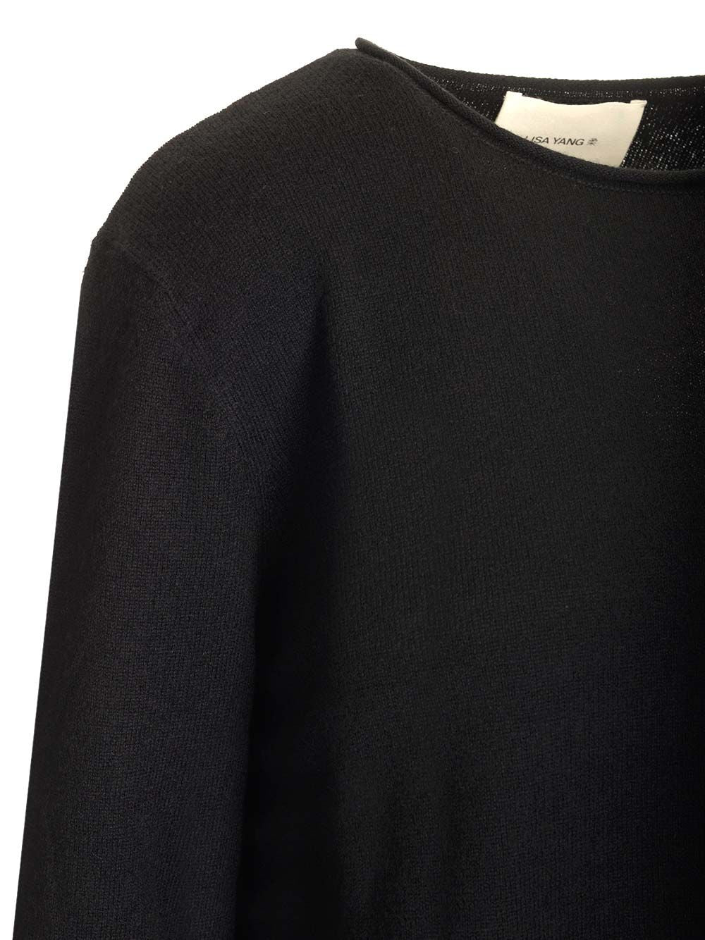 Lisa Yang Ida Knitwear - Black | ca65c9e8e61c63da273db1a8a1360776653348cb
