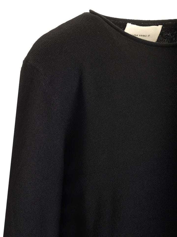 Lisa Yang Ida Knitwear - Black | ca65c9e8e61c63da273db1a8a1360776653348cb