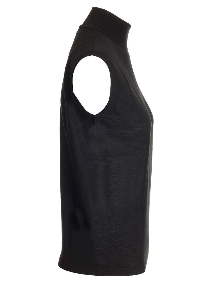 Lisa Yang Lucy Knitwear - Black | 2cd213eea2f3521571ad090c4f10435824ca47dc