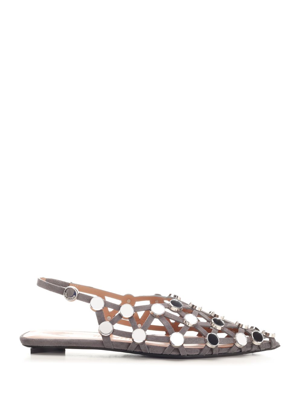 The Attico Grid Scarpe basse - Grey | f2d750fa880acb2fe4e4f7a8fc79d0f31bb053a0