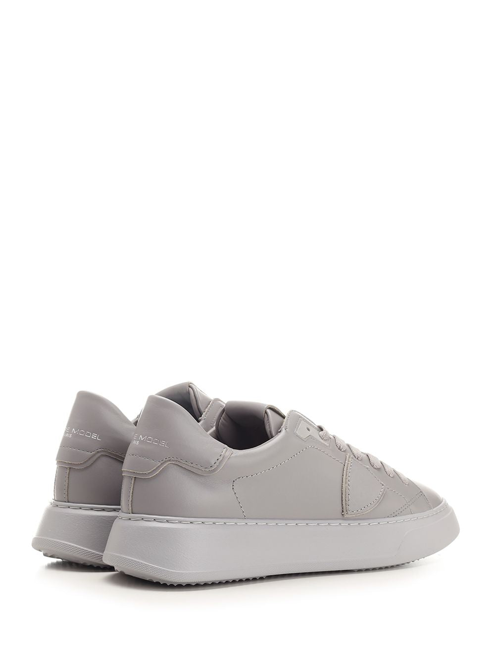 Philippe Model Temple Sneakers - Grey | 675280f57fb8597566932a0193127637a0ce563e