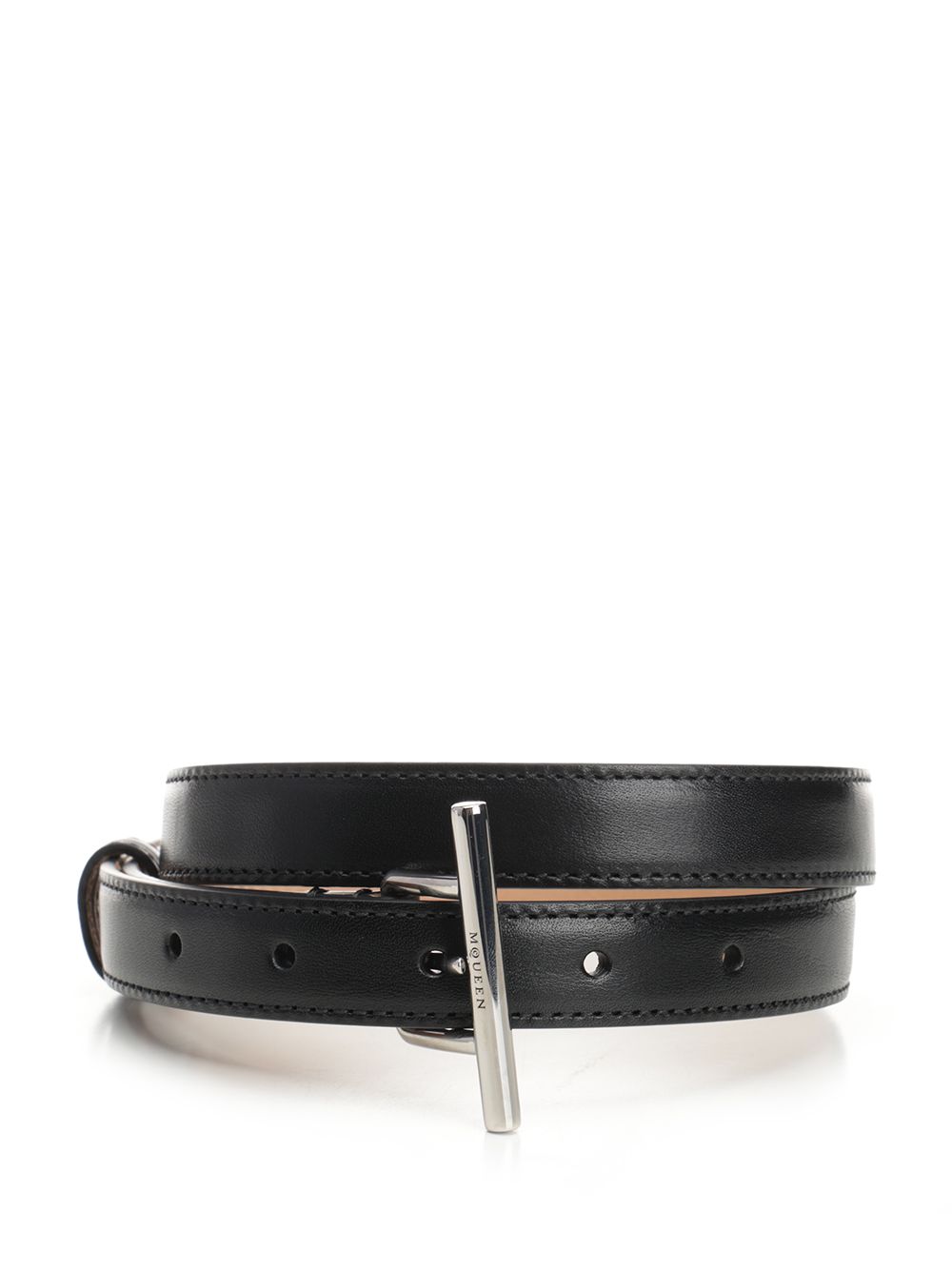 Mcqueen T-Bar Belts - Black | e26576697d54a447c5aff6967fd49a4f2ef7e1be