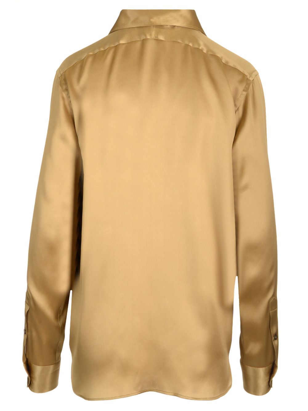 Tom Ford Flowing Silk Charmeuse Shirt Shirts - Beige | ef5fbf07d5f7496d776458a933fefa4748282d3c