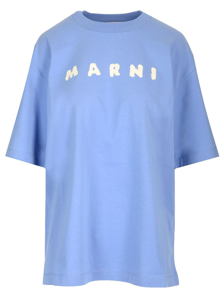 Marni Signature T-Shirt - Light blue | 3a5613a4447832b1342340c06fc730932e8cacfc