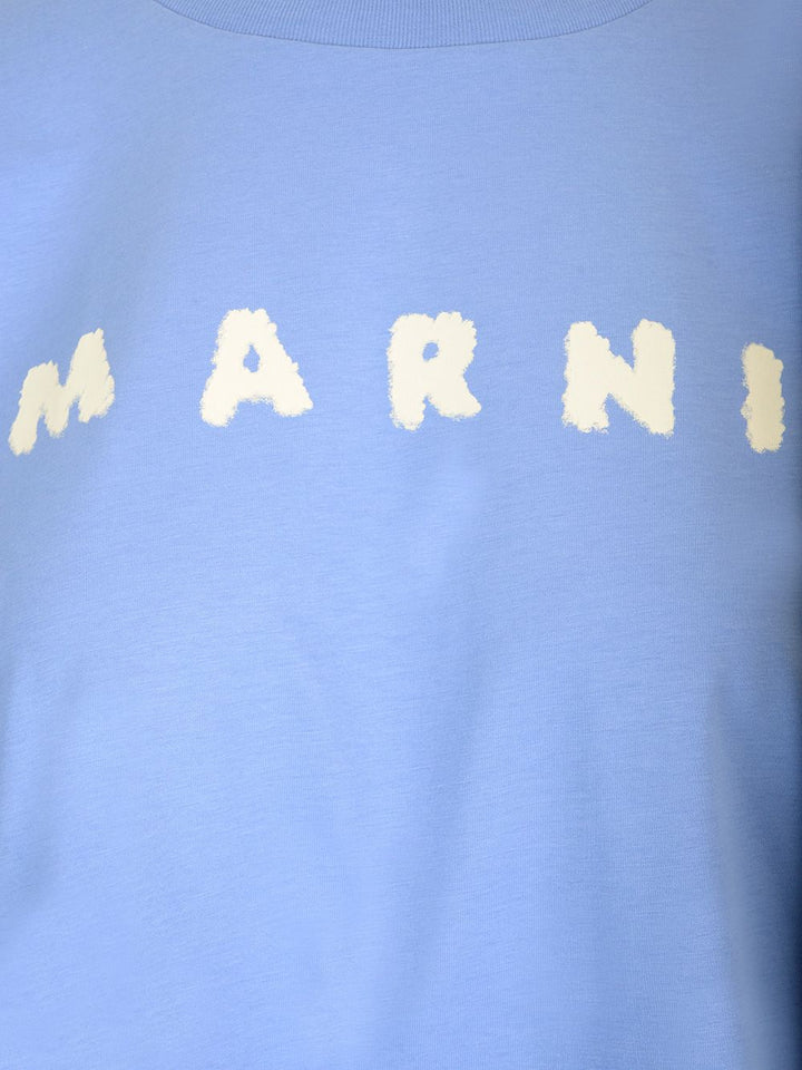 Marni Signature T-Shirt - Light blue | c74c1294aa8919658ba34c4fa65f8700c273c782