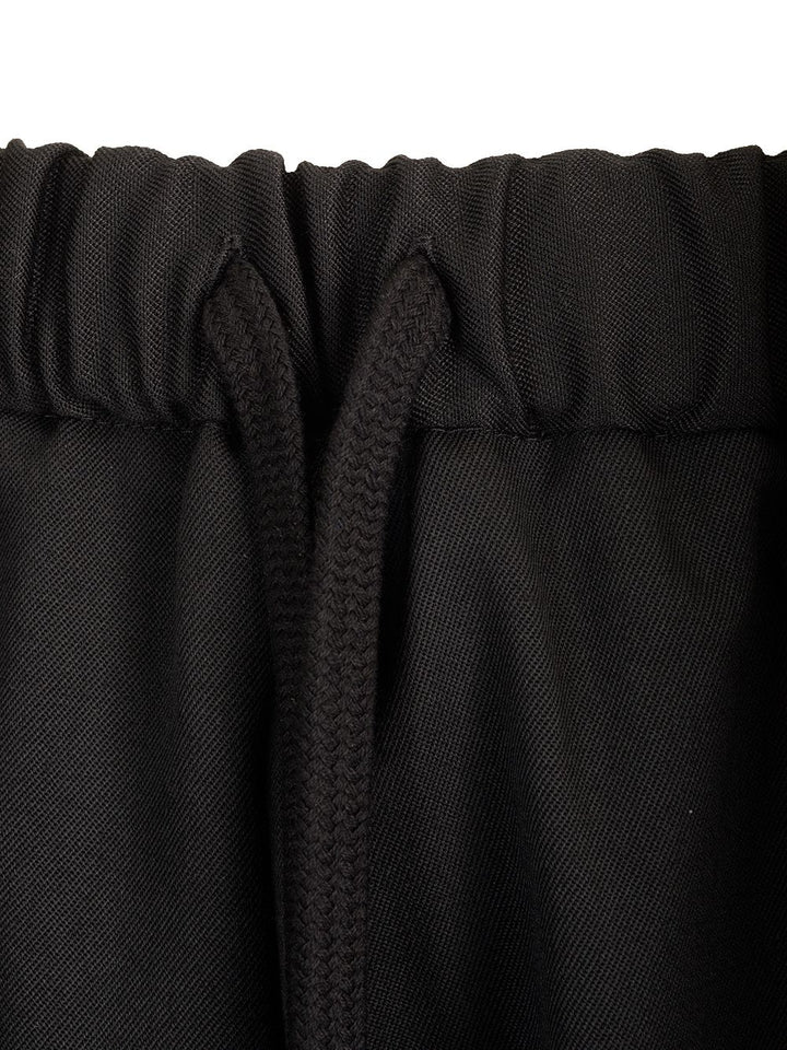 Mm6 Maison Margiela Elastic Waist Tailored Trousers - Black | 6da8660ecd0680ec9d526cec1de4225bdf24c803