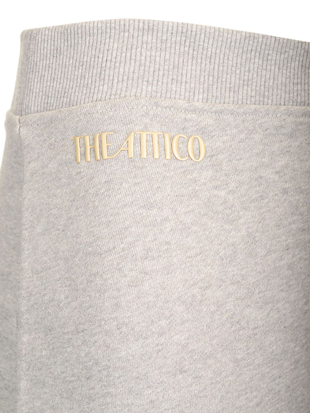 The Attico Double Fleece Midi Skirt Skirts - Grey | 037cb8bcb4cc2d0a3fdd228bd783af38e9675b4c