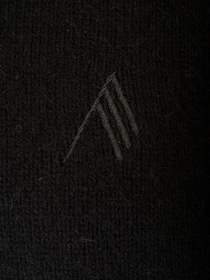 The Attico Oversized Cashmere Sweater Knitwear - Black | 50211477eb9f42b56ffdae10de29adc6ba2b9542