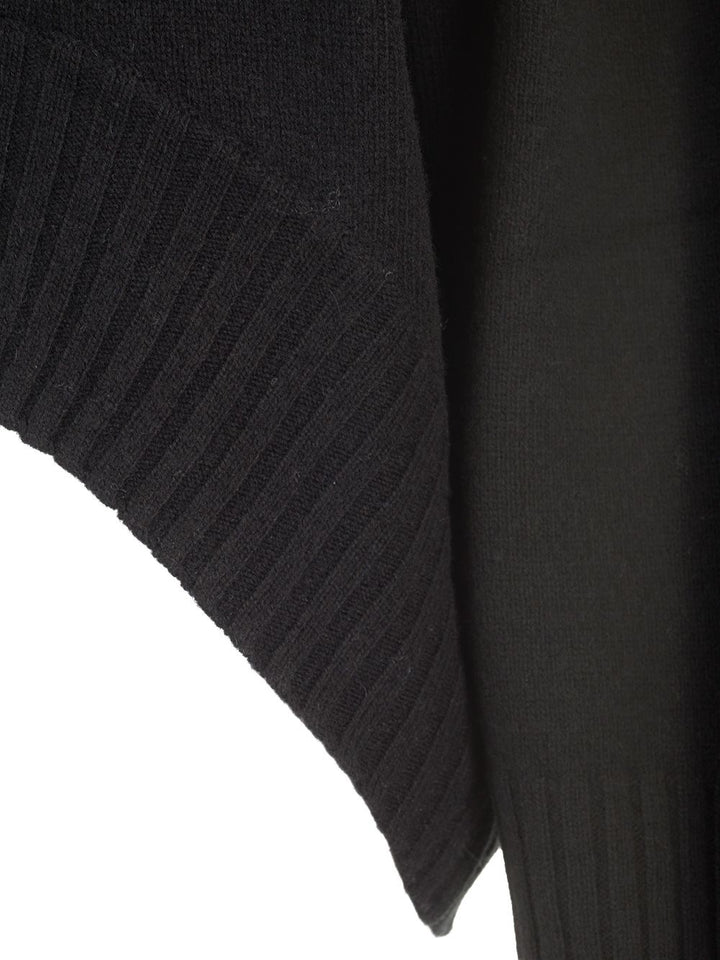 The Attico Oversized Cashmere Sweater Knitwear - Black | 39f260c6d854e083efdd1305ee5ac50579467abc