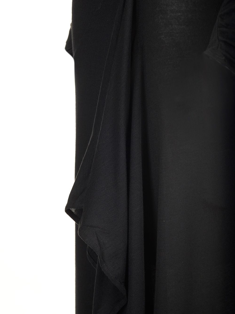 The Attico Long Draped Dress Dresses - Black | 9f3a02aa435415eb2ce67a90c4568db01f6762d6