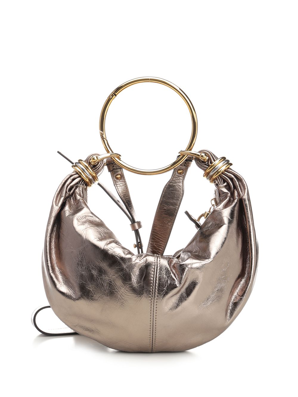 Chloe' Bracelet Handbags - Brown | b282491d825de3a1e27f356c734315cb5f7f2cea