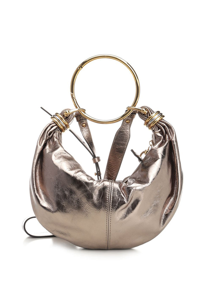 Chloe' Bracelet Handbags - Brown | b282491d825de3a1e27f356c734315cb5f7f2cea