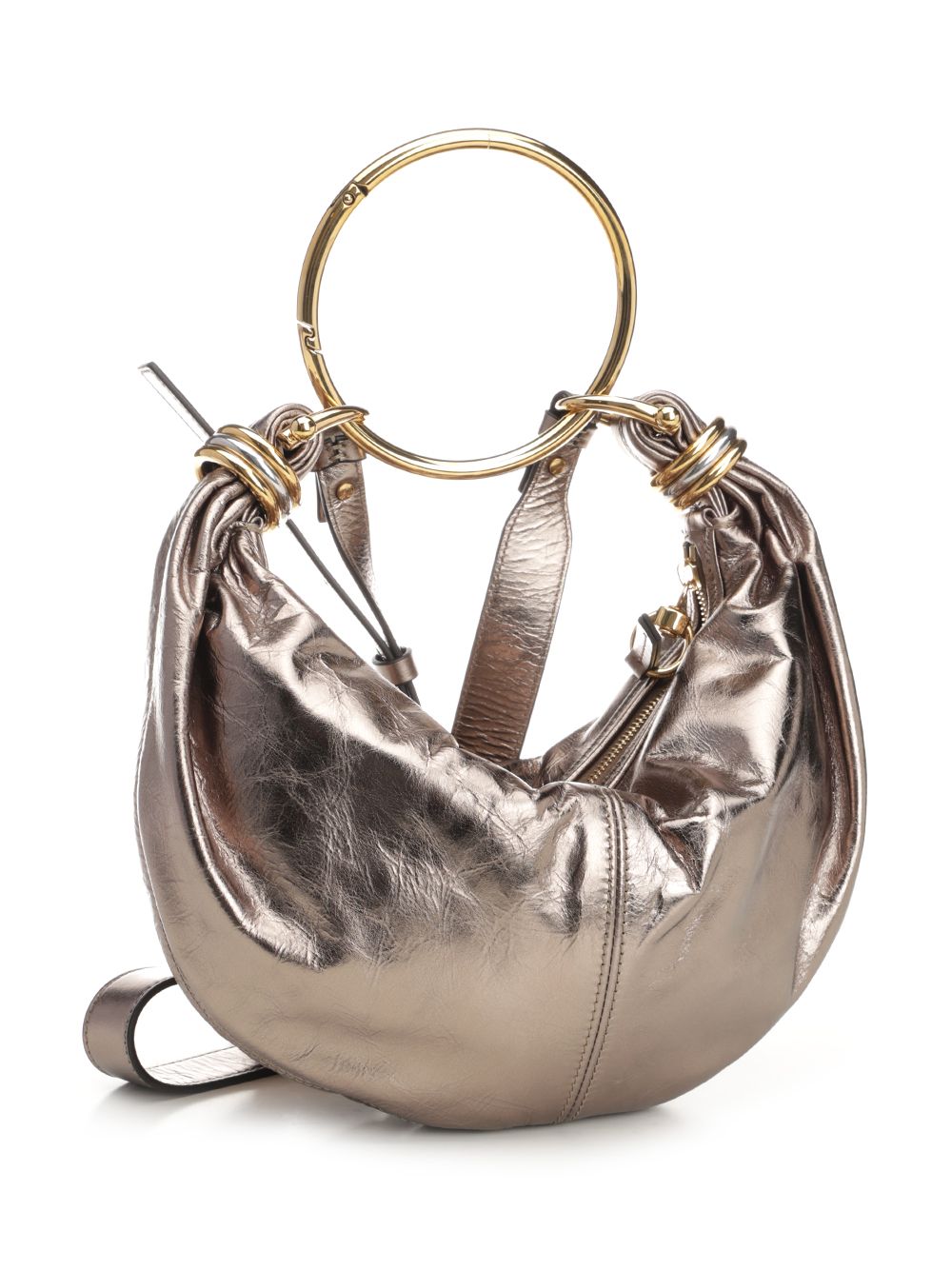 Chloe' Bracelet Handbags - Brown | e98ccea95b6b29f407487b0e4c07b4c0125af65b