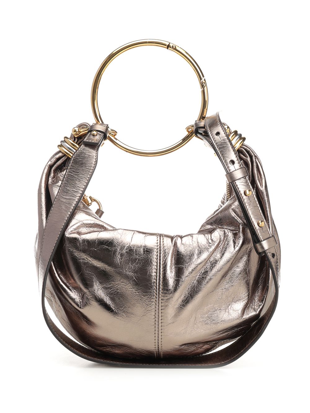 Chloe' Bracelet Handbags - Brown | 41b4020f5d341b87482838540b54e02f08900263