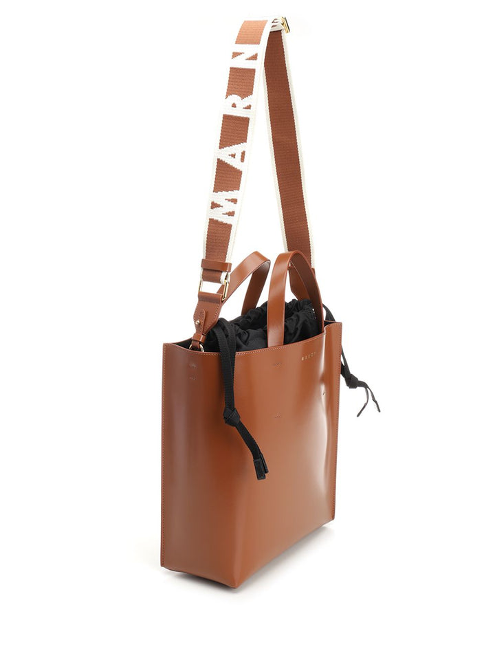 Marni Museum Small Handbags - Brown | ea924c2b0d7072fde3fac58c2ddf6c6ab6f8e6c1