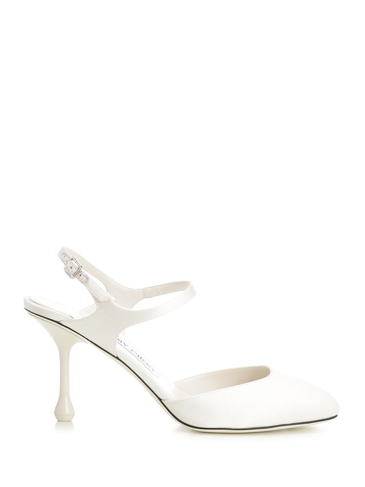 Jimmy Choo Pixie 80 Pumps - White | 9acdbba189025eecb9fb198e301c553c8ea7ab86