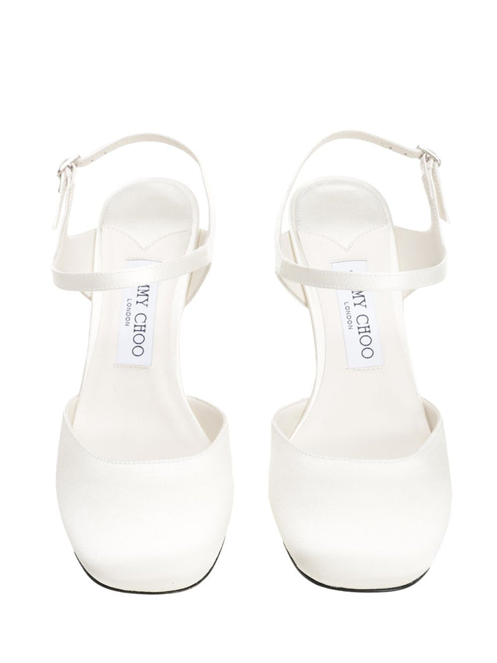 Jimmy Choo Pixie 80 Pumps - White | ad00a8e681cc0649d457eb3dead0ae11632d7d2c