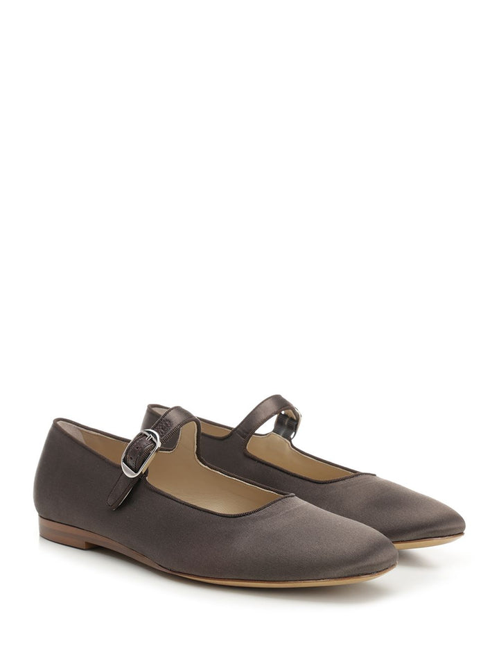 Le Monde Beryl Satin Mary Jane Scarpe basse - Brown | 0ac5d9be993dc475c084914b2ae78e5e1bdbb7b1